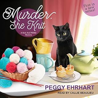 Murder, She Knit Audiolibro Por Peggy Ehrhart arte de portada