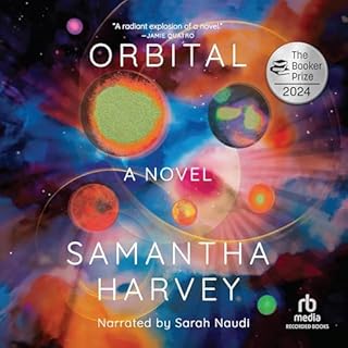 Orbital Audiolibro Por Samantha Harvey arte de portada