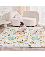 SUPERBE BEBE Alfombra Gateo Infantil Impermeable, Reversible y Plegable 150x180x1cm. Certificado CE. Esterilla Bebe Ideal para la habitación del niño o la niña. Gran Formato Regalo Bebe