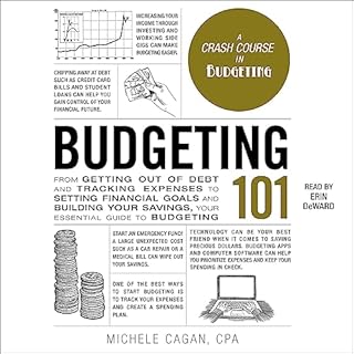 Budgeting 101 Audiobook By Michele Cagan CPA cover art