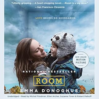 Room Audiolibro Por Emma Donoghue arte de portada