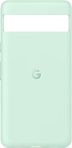 Google Pixel 7a Case - Durable Silicone Android Phone Case - Seafoam