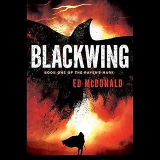 Blackwing Audiolibro Por Ed McDonald arte de portada