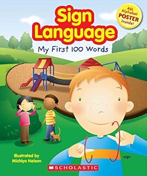 Paperback Sign Language: My First 100 Words Book