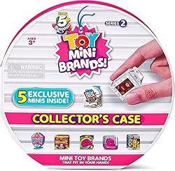 United Pacific Designs 77218: Zuru 5 Surprise Toy Mini Brands Series 2 Collectors Case with 5 Mini Brands