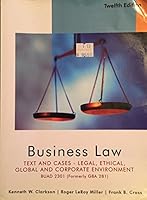 Business Law 1133046789 Book Cover