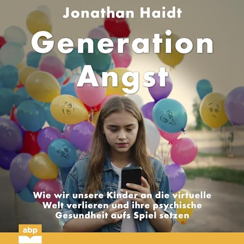 Generation Angst Audiolivro Por Jonathan Haidt capa