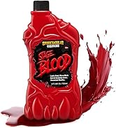 Spooktacular Creations 18 oz Fake Halloween Vampire Blood Bottle Fake Blood Stage Blood for Hallo...