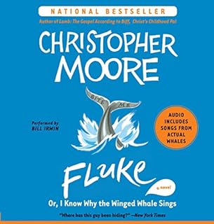 Fluke Audiolibro Por Christopher Moore arte de portada