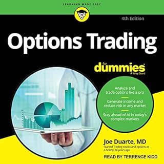 Options Trading for Dummies (4th Edition) Audiobook By Joe Duarte MD cover art