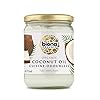 Biona Organic Coconut Oil 470ml - Cuisine Mild & Odourless - Dairy Free, Naturally Vegan - Ketogenic and 100% Natural - For Cooking, Roasting and Baking