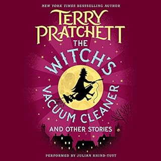 The Witch's Vacuum Cleaner and Other Stories Audiolibro Por Terry Pratchett arte de portada