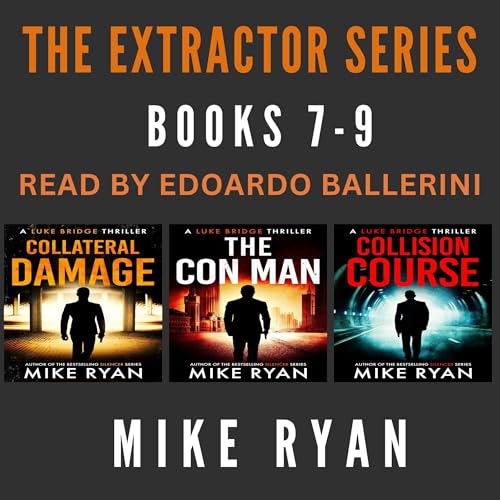 The Extractor Series, Books 7-9 Audiolivro Por Mike Ryan capa