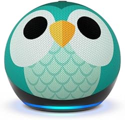 Amazon Echo Dot Kids (newest model), Designed for kids, with parental controls, Includes 1 Year of Amazon Kids