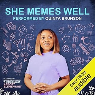 She Memes Well Audiolibro Por Quinta Brunson arte de portada