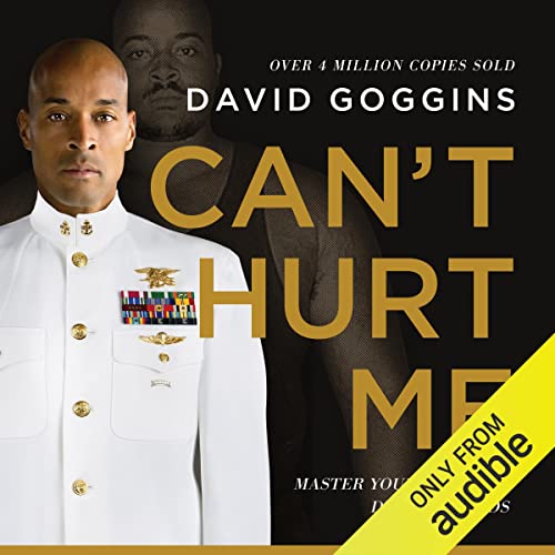 Can't Hurt Me Audiolivro Por David Goggins capa