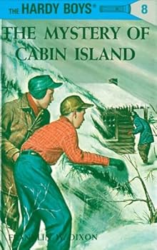 Hardcover The Mystery of Cabin Island (Hardy Boys, Book 8) Book