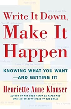 Paperback Write It Down, Make It Happen: Knowing What You Want And Getting It Book