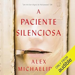 A paciente silenciosa Audiolivro Por Alex Michaelides capa