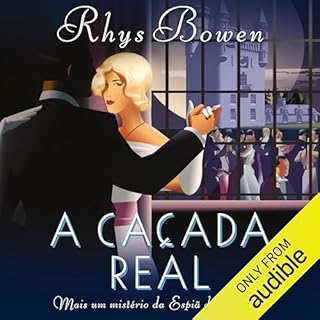 A caçada real Audiolivro Por Rhys Bowen capa