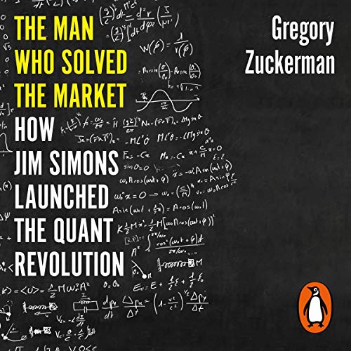 The Man Who Solved the Market Audiolivro Por Gregory Zuckerman capa