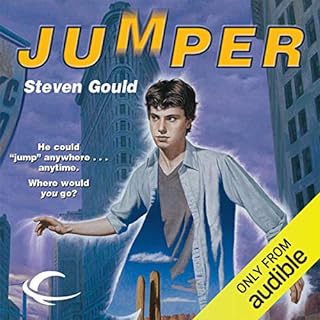 Jumper Audiolibro Por Steven Gould arte de portada