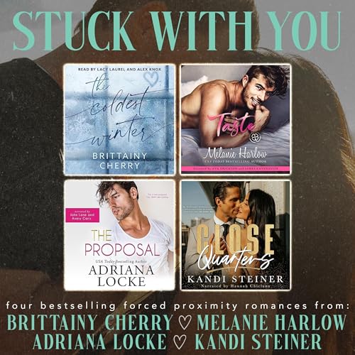 Stuck with You Audiolibro Por Kandi Steiner, Brittainy Cherry, Melanie Harlow, Adriana Locke arte de portada