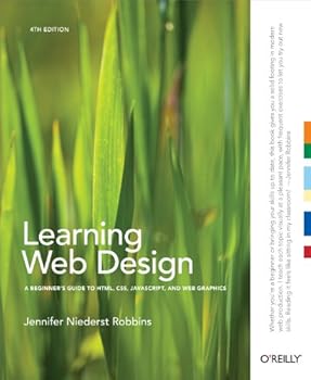 Paperback Learning Web Design: A Beginner's Guide to HTML, CSS, JavaScript, and Web Graphics Book