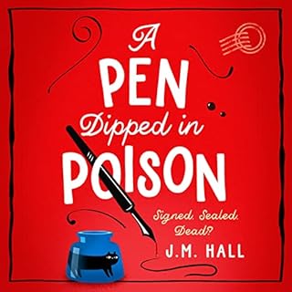 A Pen Dipped in Poison Audiolibro Por J.M. Hall arte de portada