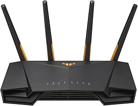 ASUS TUF-AX4200 - Routeur gaming AX4200 Wi-Fi 6, double bande, mode Gaming Mobile, AiProtection Pro gratuit à vie, AiMesh,...