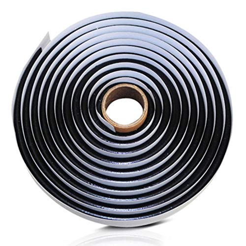 15FT Butyl Rope Butyl Rubber Sealant Tape for RV Car Headlamps Window Door Windshield, Black Waterproof Butyl Seal Tape- 3/8