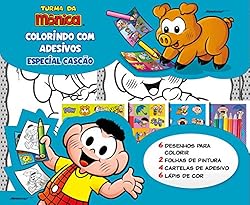 Turma da Mônica Colorindo com Adesivos Especial – Cascão