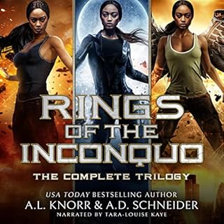 The Rings of the Inconquo Trilogy: The Complete Series Audiolibro Por A.L. Knorr, Aaron D. Schneider arte de portada