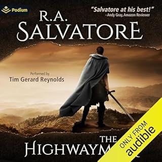 The Highwayman Audiolibro Por R.A. Salvatore arte de portada