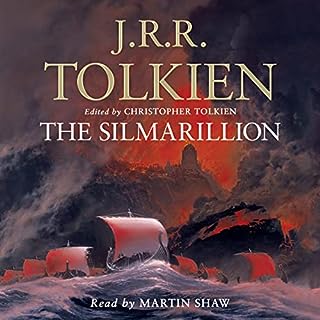 The Silmarillion Audiolibro Por J. R. R. Tolkien arte de portada