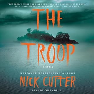 The Troop Audiolibro Por Nick Cutter arte de portada