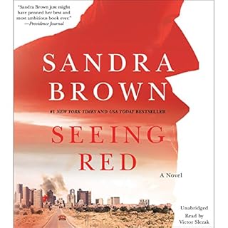 Seeing Red Audiolibro Por Sandra Brown arte de portada