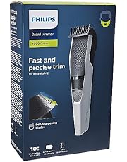 Philips Beardtrimmer Serie 3000, Barbero Recortadora de Barba con Tecnología Lift &amp; Trim (modelo BT3206/14)