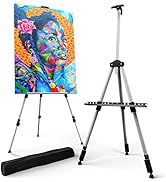 Portable Artist Easel Stand for Painting - Adjustable Height Painting Easel with Bag - Tabletop A...