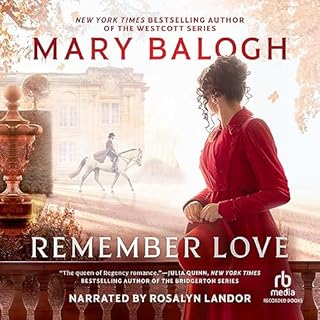 Remember Love Audiobook By Mary Balogh cover art