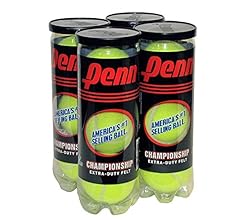 Penn Championship Tennis Balls - Extra Duty Felt Pressurized Tennis Balls