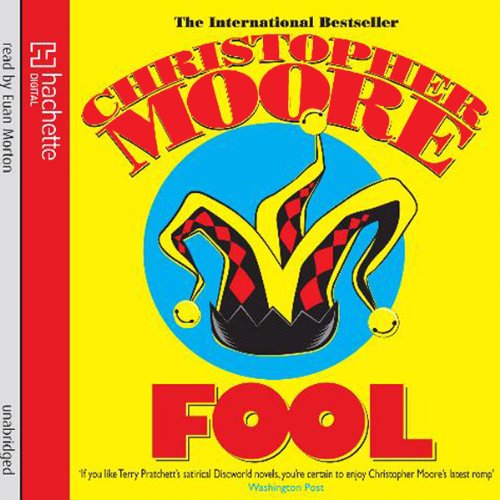 Fool Audiolibro Por Christopher Moore arte de portada