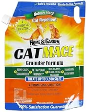 Nature&#39;s Mace Cat MACE 6lb. Granular Cat Repellent Outdoor to Keep Cats Away, Outdoor Cat Repellent for Yard, Garden, &amp; Plants. No-Dig Cat Repellent and Training Tool, Cat Repellent for Outdoor