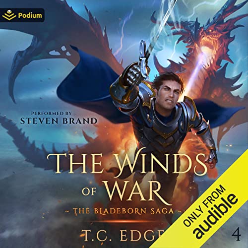 The Winds of War Audiolibro Por T.C. Edge arte de portada