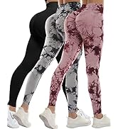 CHRLEISURE Butt Lifting Workout Leggings for Women, Scrunch Butt Gym Seamless Booty Tight