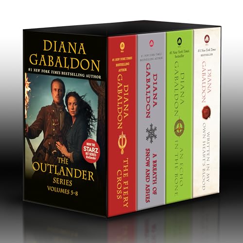 Outlander Volumes 5-8 (4-Book Boxed Set): The Fiery Cross, A Breath of Snow and Ashes, An Echo in the Bone, Written in My Own