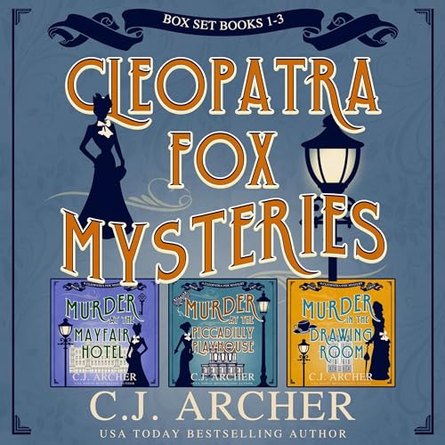 Cleopatra Fox Mysteries Boxed Set, Books 1-3 Audiobook By C.J. Archer cover art