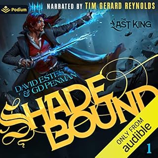 Shadebound Audiolibro Por David Estes, G.D. Penman arte de portada