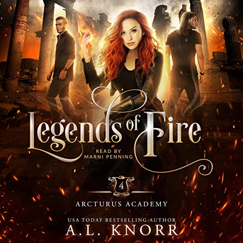 Legends of Fire Audiolibro Por A.L. Knorr arte de portada