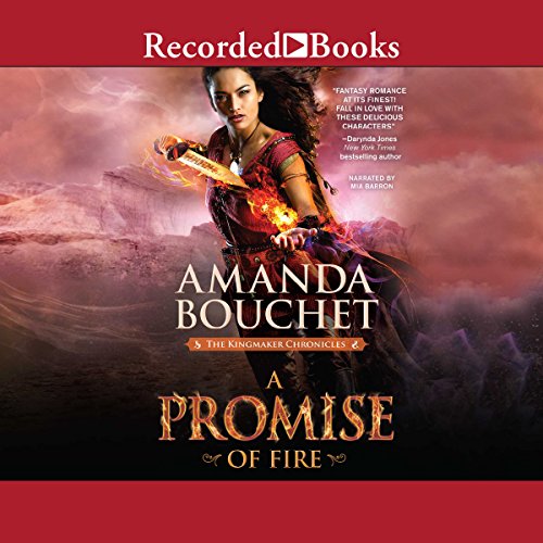 A Promise of Fire Audiobook By Amanda Bouchet cover art